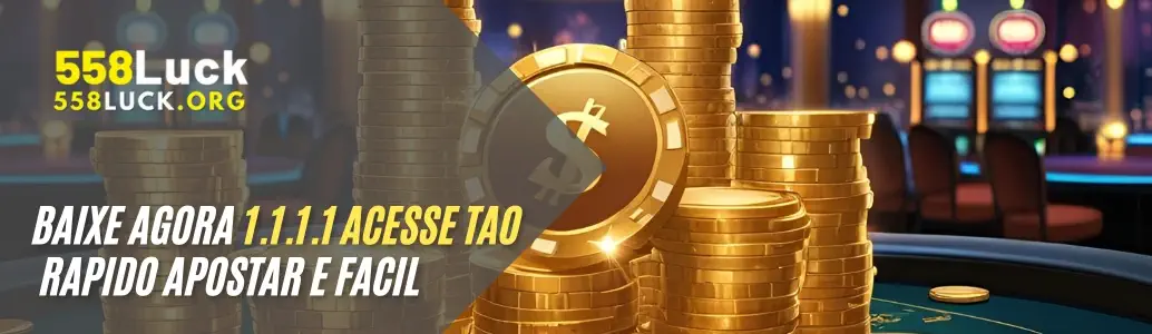 Botão Baixe Agora 558LUCK