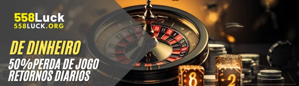 Ganhe R$100 bônus de boas-vindas 558LUCK cassino