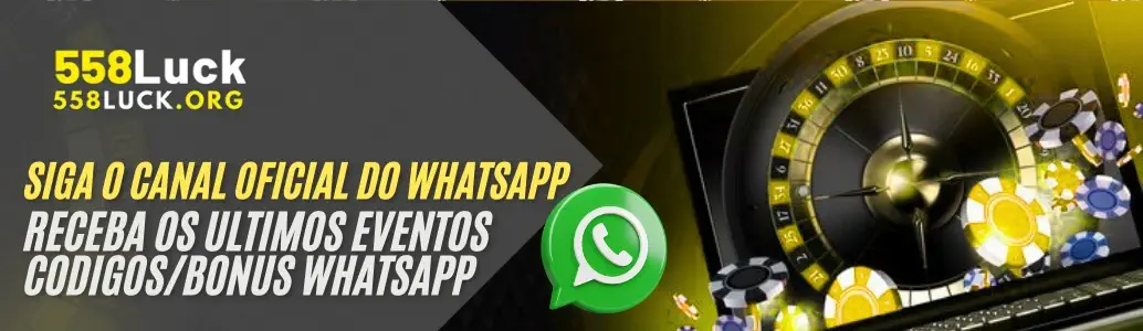 Canal oficial WhatsApp 558LUCK