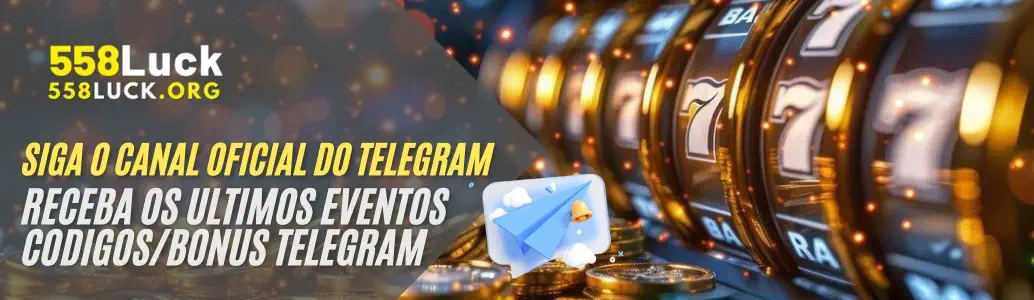 Canal oficial Telegram 558LUCK